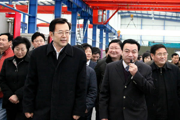 國家發(fā)改委副主任孫志剛來中德機床調研 國家發(fā)改委副主任孫志剛來中德機床調研